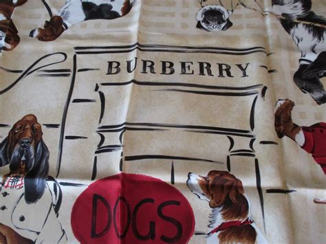 burberry dog print scarf|genuine Burberry scarf.